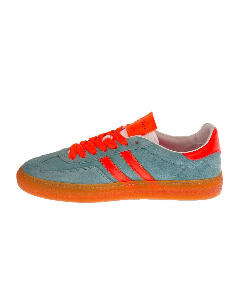 John Richmond Sneakers in pelle con logo e bande laterali Duty-free