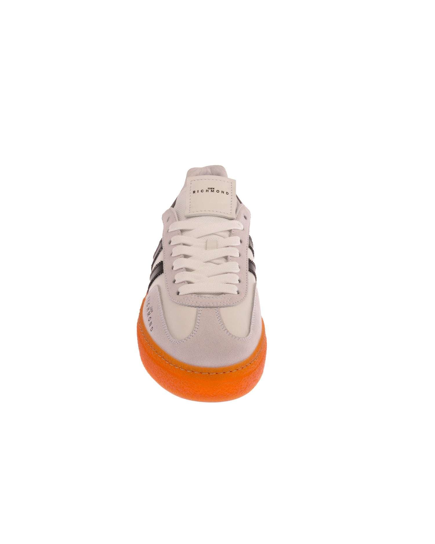 John Richmond - RICHENKA Sneakers in pelle con logo e bande laterali 50% di sconto per tempo limitato