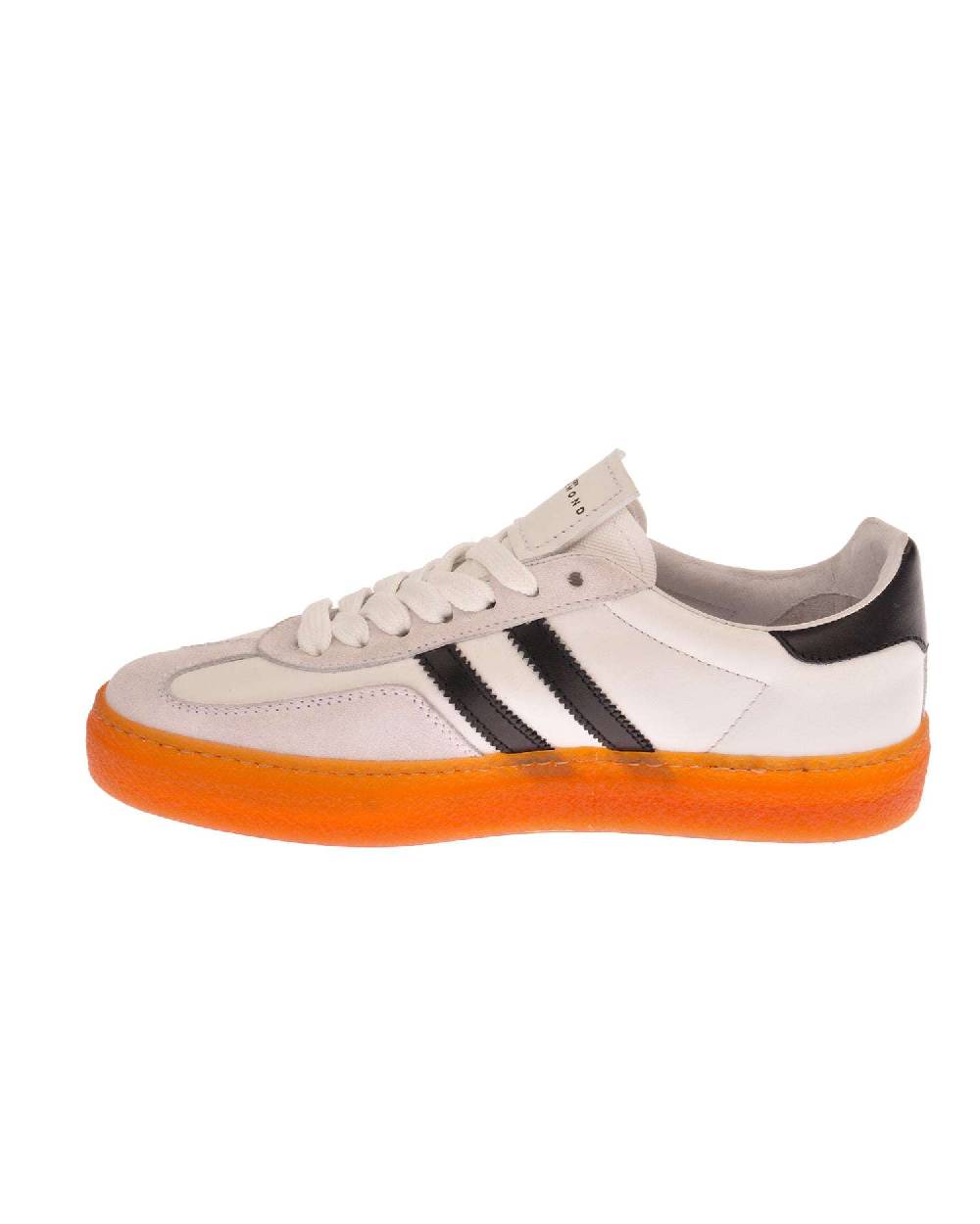 John Richmond Sneakers in pelle con logo e bande laterali Italy