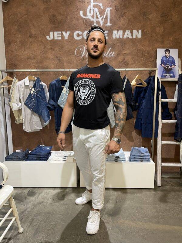 JCM Jey Coleman T-shirt unisex estiva con stampa CHT22 Vendite Flash