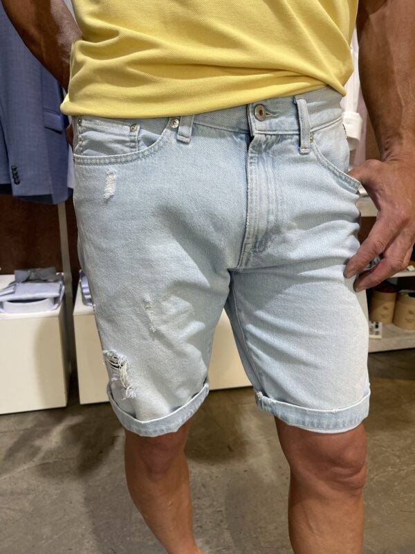 JCM Jey Coleman Bermuda uomo in jeans estivo Roy Roger’s Qualità