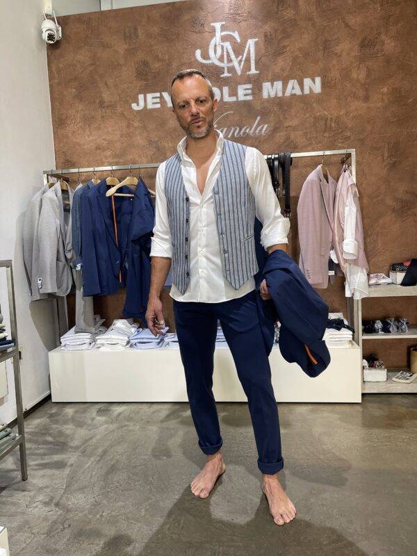 JCM Jey Coleman Pantalone uomo blu punto milano Exibit Soddisfazione Garantita