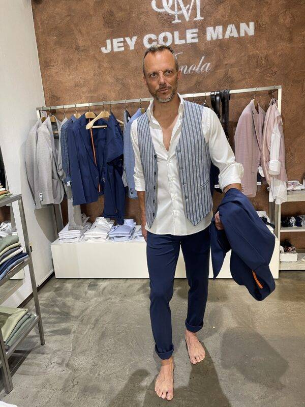 JCM Jey Coleman Pantalone uomo blu punto milano Exibit Soddisfazione Garantita