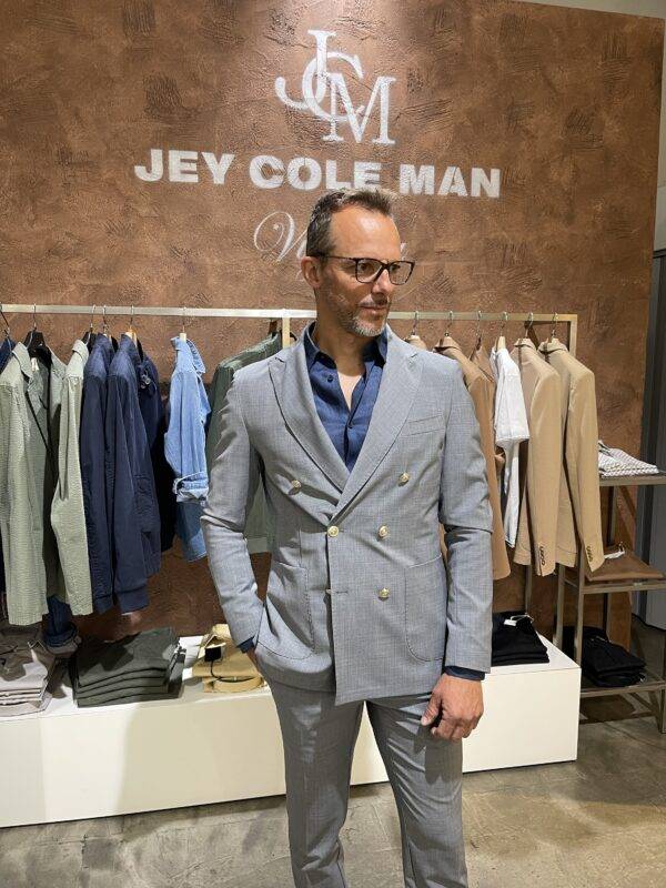 JCM Jey Coleman Giacca uomo elegante doppiopetto Exibit Fino Al -60%