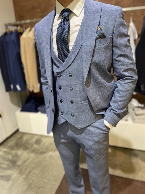 JCM Jey Coleman Abito uomo elegante con giacca gilet e pantalone Piero Giachi Prezzo Ridotto
