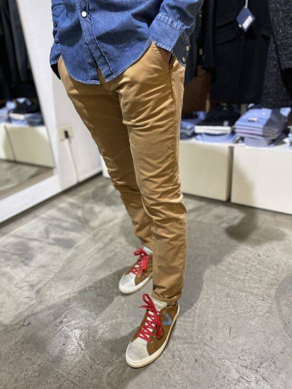 JCM Jey Coleman Pantalone uomo casual in gabardina Roy Roger’s Outlet