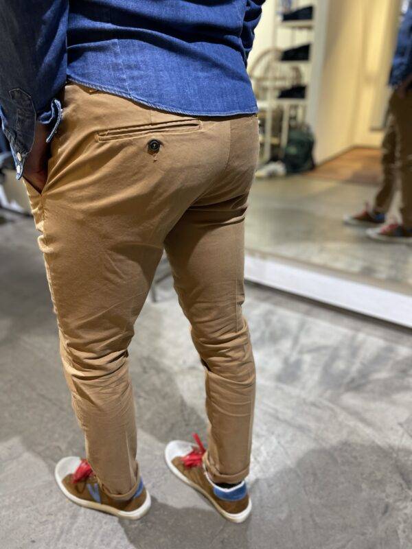 JCM Jey Coleman Pantalone uomo casual in gabardina Roy Roger’s Outlet
