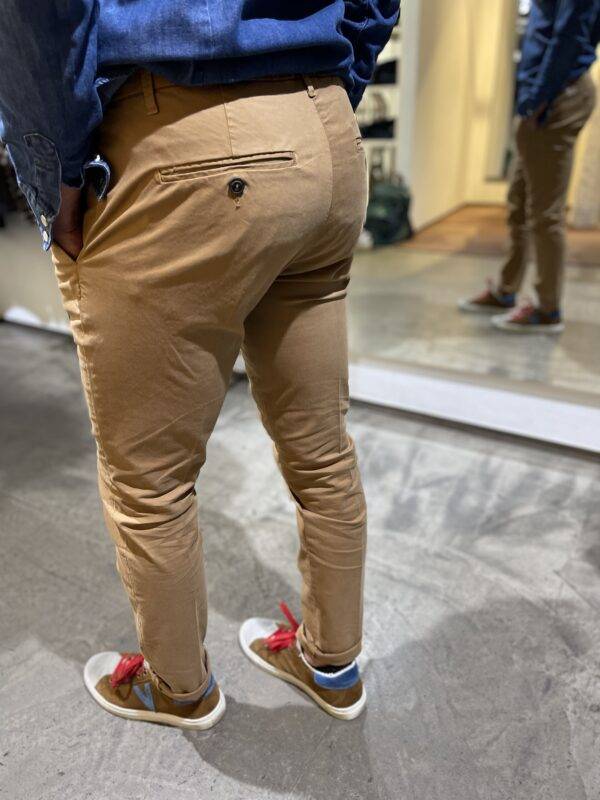 JCM Jey Coleman Pantalone uomo casual in gabardina Roy Roger’s Outlet