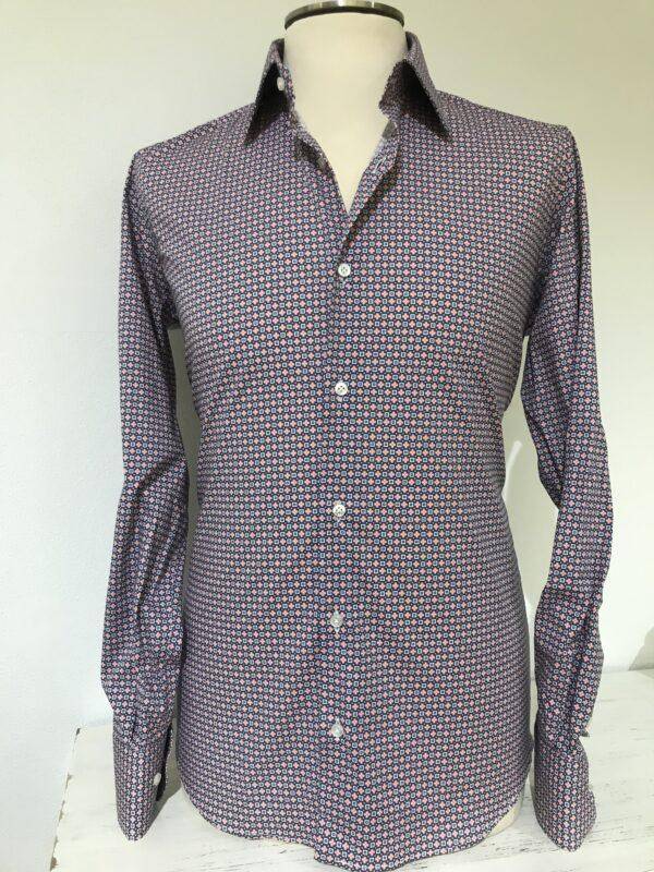 JCM Jey Coleman Camicia uomo microfantasia slim Fit Pezzi Unici
