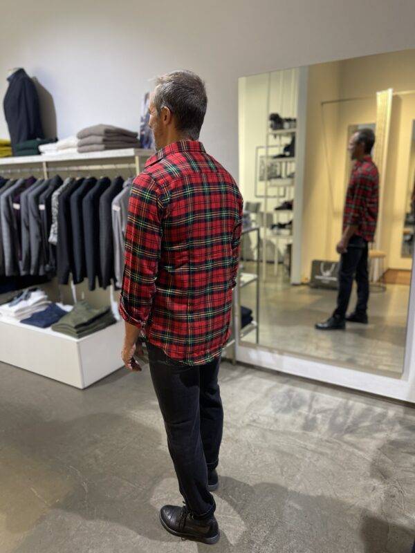 JCM Jey Coleman Camicia uomo in cotone flanellato, Di Biasi Consegna Veloce