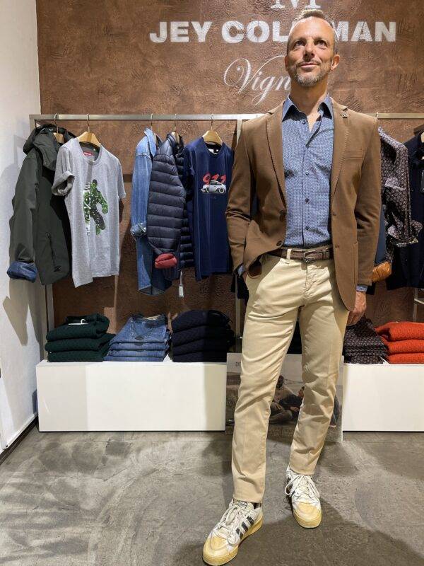JCM Jey Coleman Camicia uomo fantasia Luca Argentieri Presa