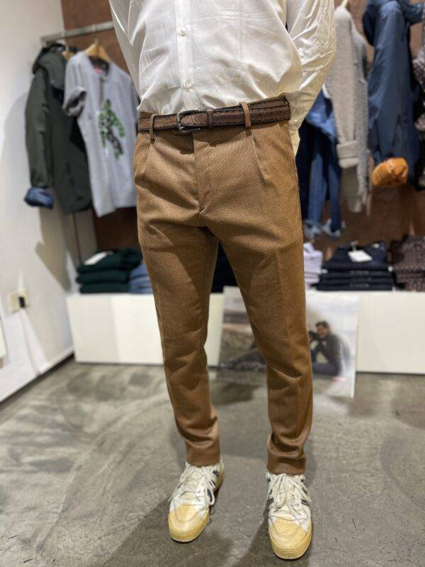 JCM Jey Coleman Pantaloni uomo microfantasia Exibit Sconto
