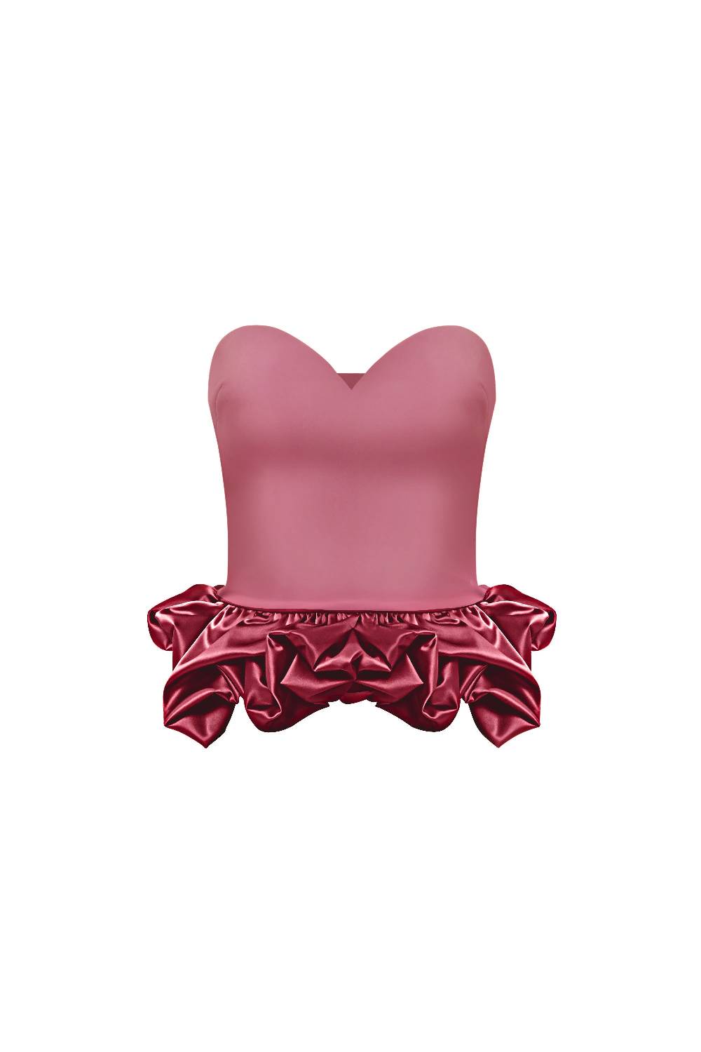 La Petite Robe Di Chiara Boni andra satin top In Linea