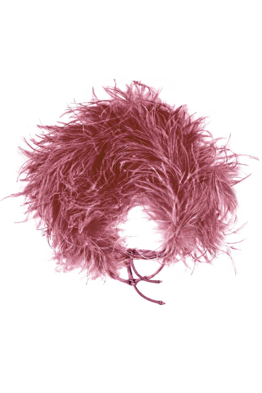 La Petite Robe Di Chiara Boni feathers boa Vendita