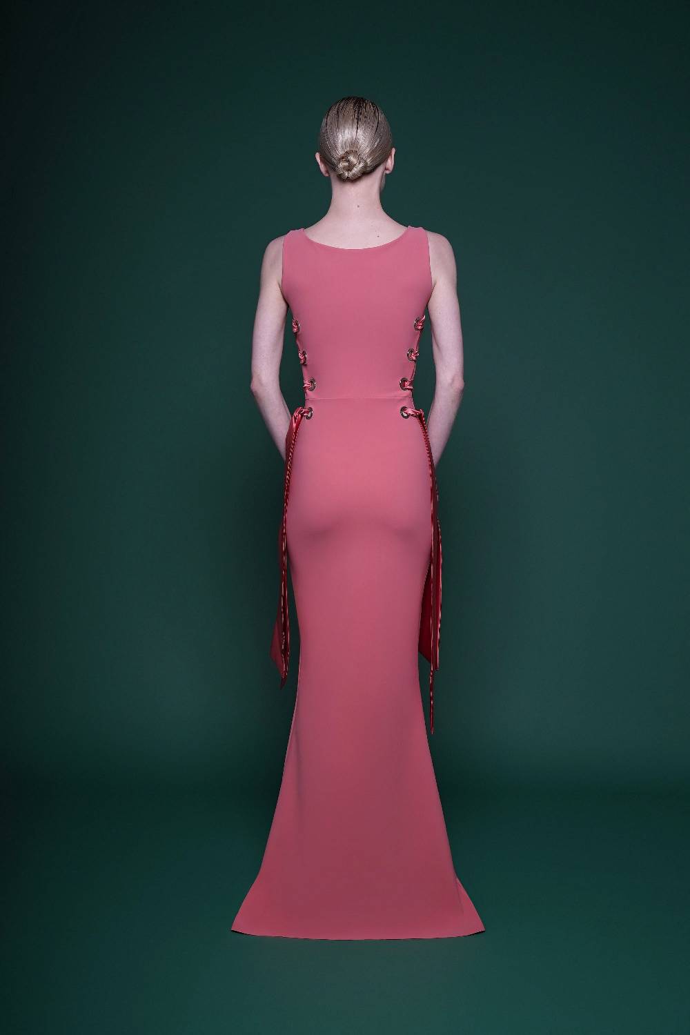 La Petite Robe Di Chiara Boni degna satin gown Pezzi Unici