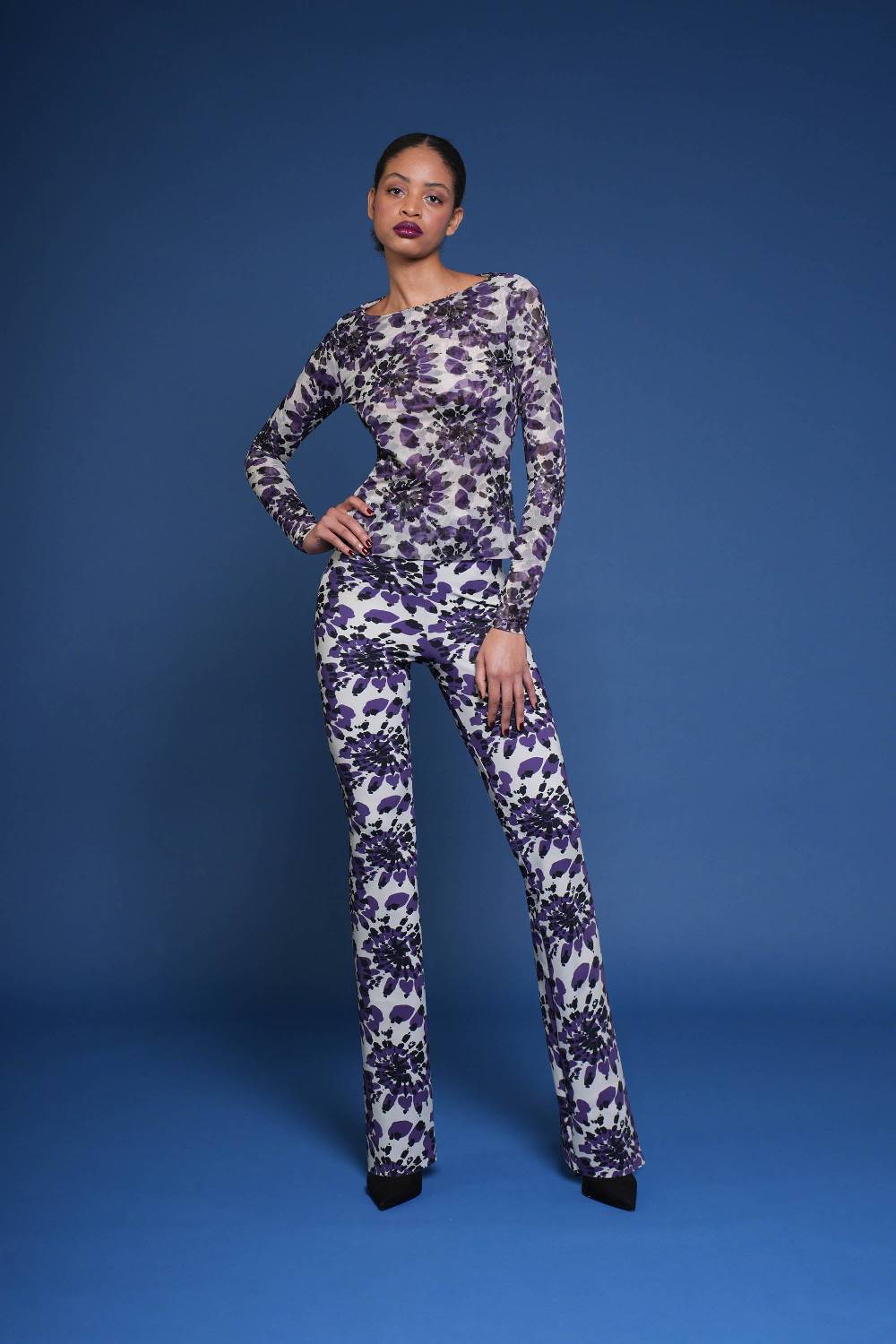 La Petite Robe Di Chiara Boni lupina illusion printed top Fino Al -60%