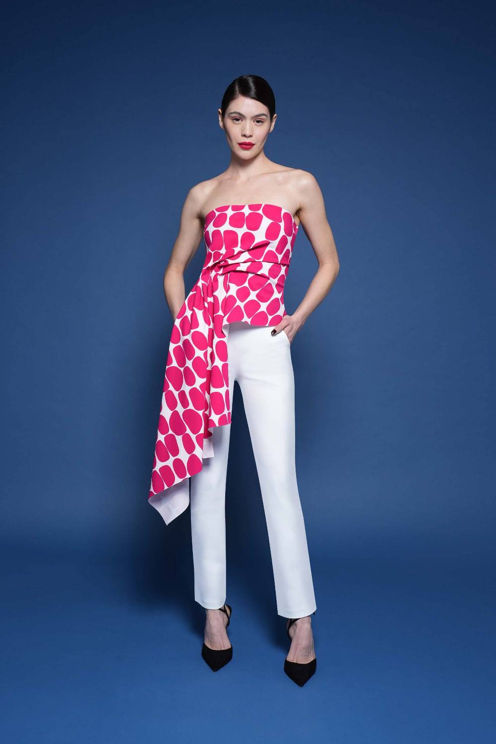 La Petite Robe Di Chiara Boni jonie printed top Saldi