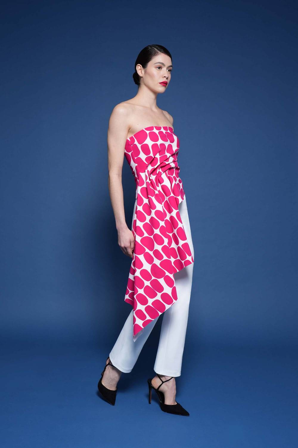 La Petite Robe Di Chiara Boni jonie printed top Saldi