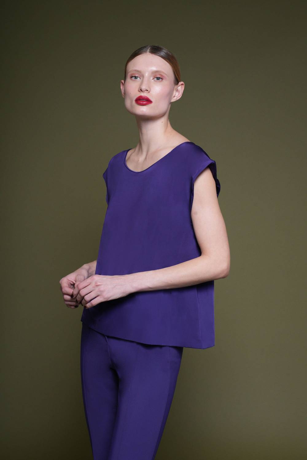 La Petite Robe Di Chiara Boni frilla flowy top I Più Venduti
