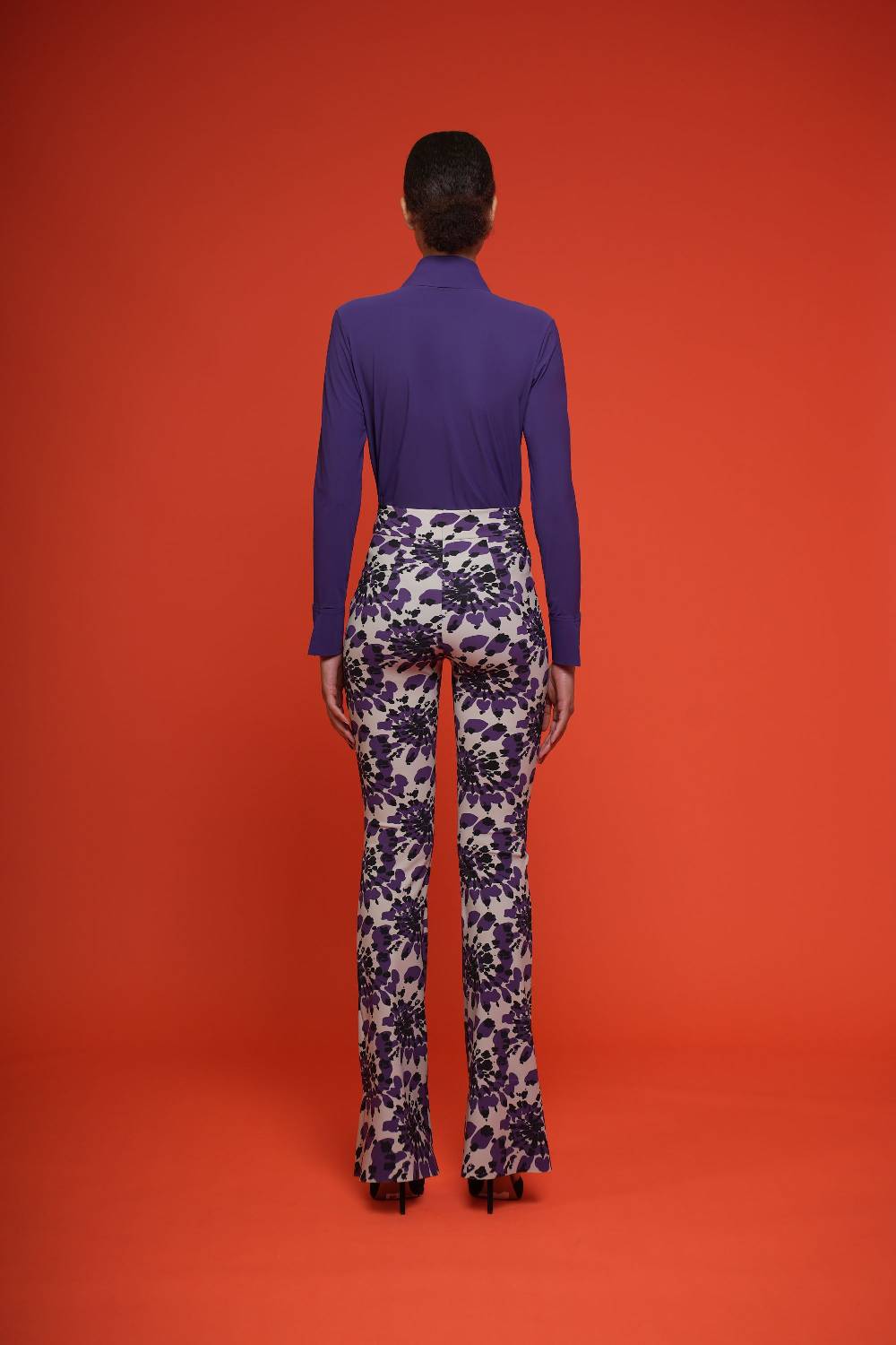 La Petite Robe Di Chiara Boni venusette high waisted printed pants Vendita