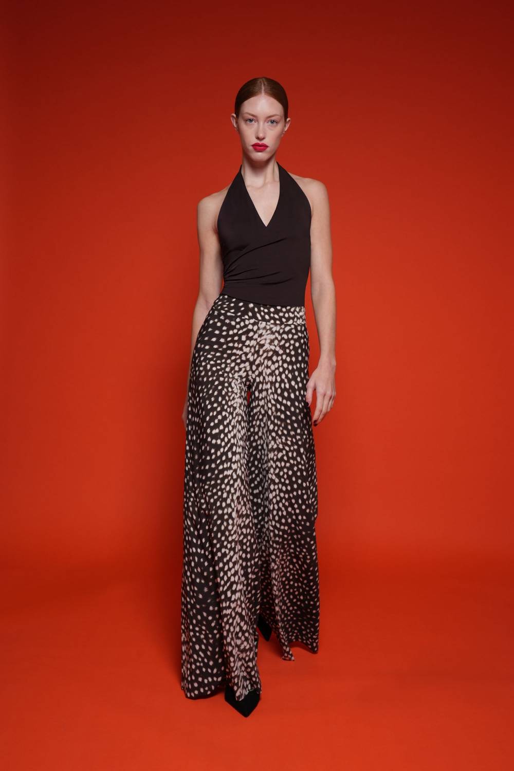 La Petite Robe Di Chiara Boni skyla printed pants Pezzi Unici