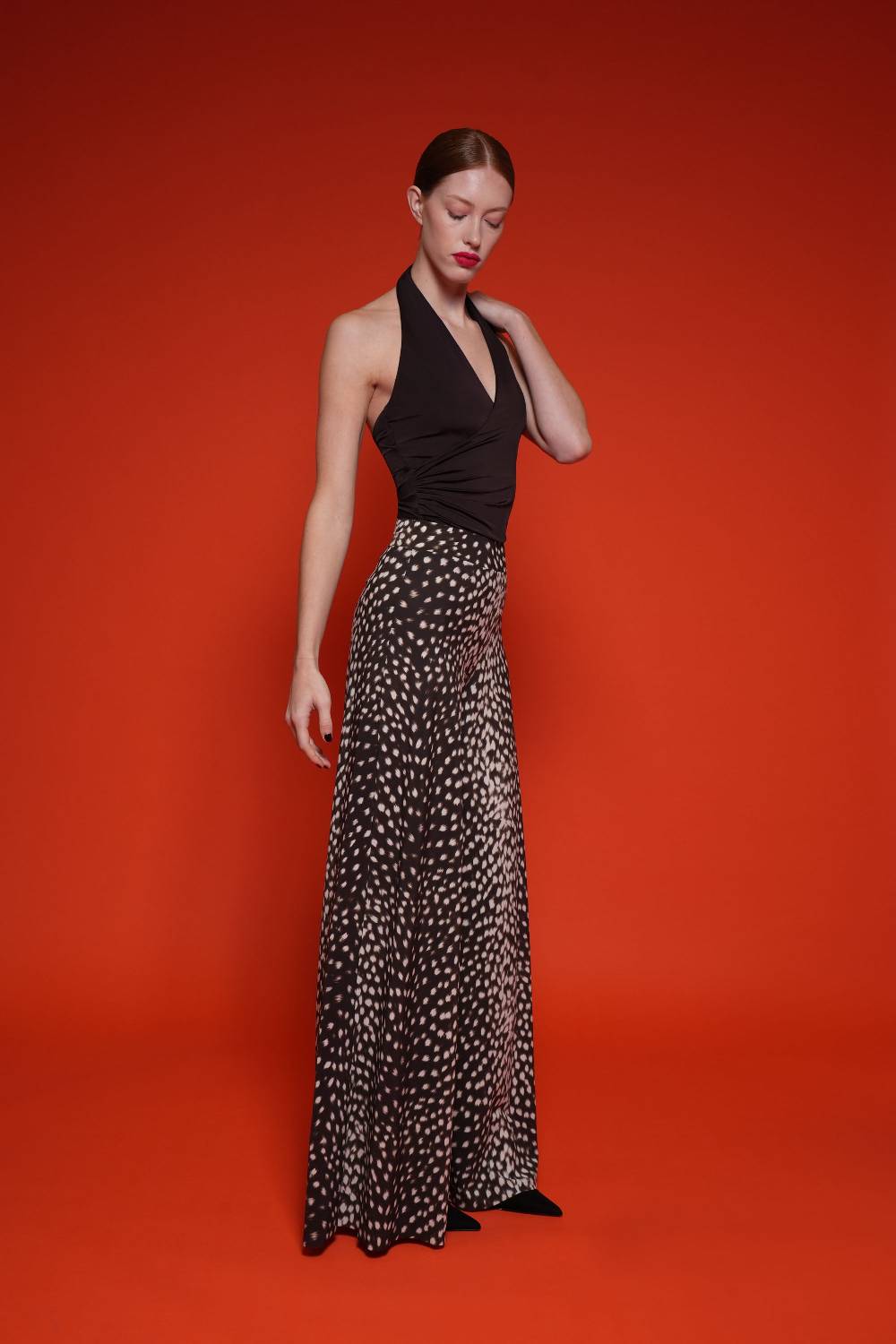 La Petite Robe Di Chiara Boni skyla printed pants Pezzi Unici