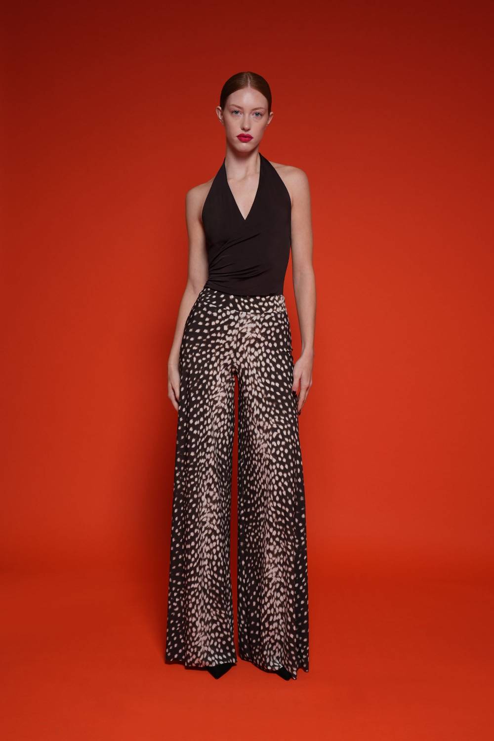 La Petite Robe Di Chiara Boni skyla printed pants Pezzi Unici