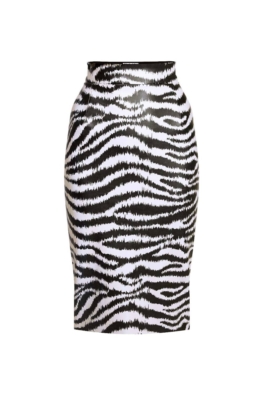 La Petite Robe Di Chiara Boni lumi faux-leather printed skirt Shopping Online