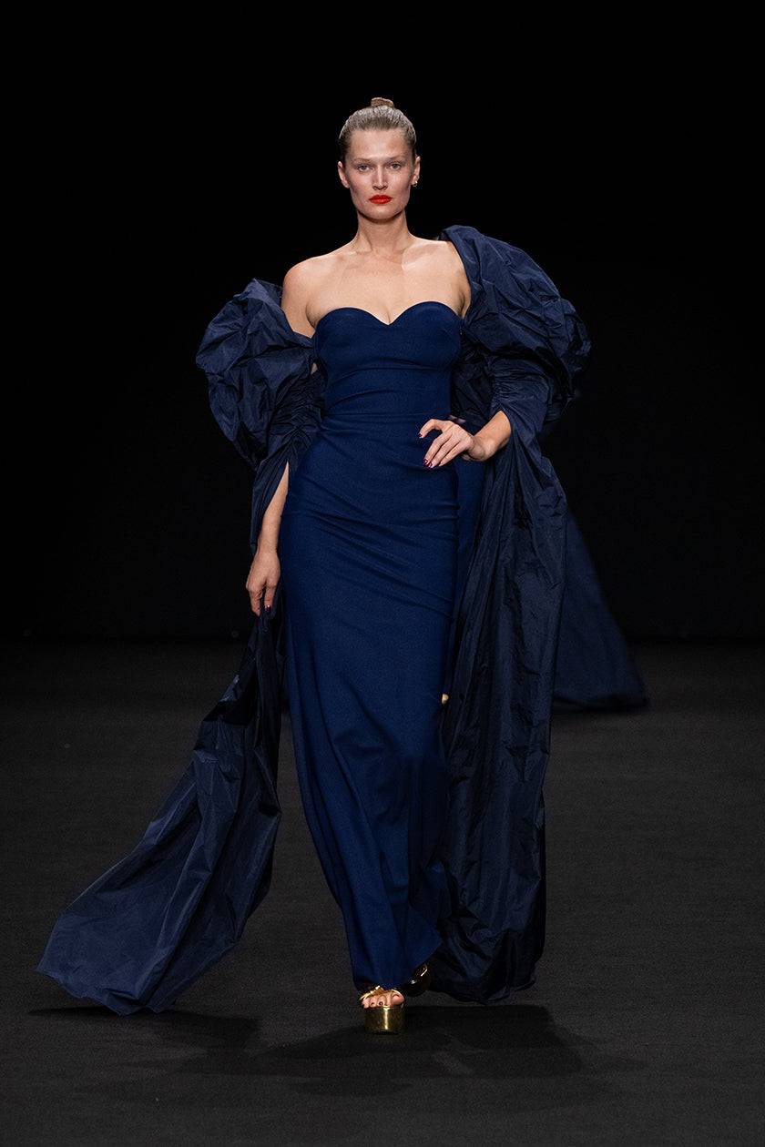 La Petite Robe Di Chiara Boni ecolu taffeta gown Italy