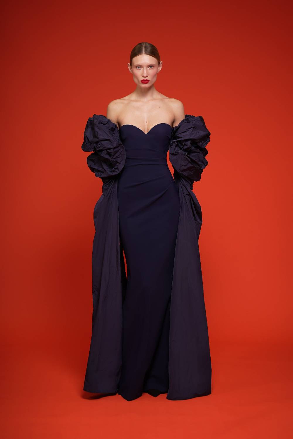La Petite Robe Di Chiara Boni ecolu taffeta gown Italy