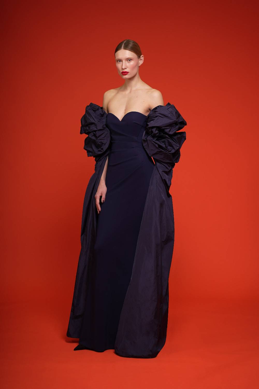 La Petite Robe Di Chiara Boni ecolu taffeta gown Italy