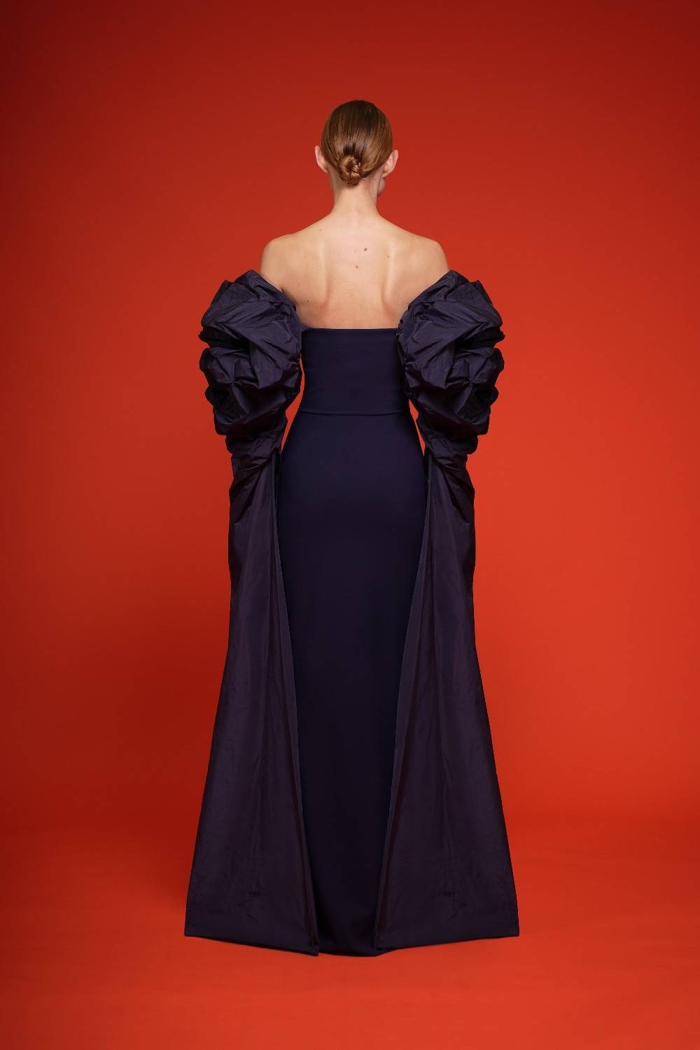 La Petite Robe Di Chiara Boni ecolu taffeta gown Italy