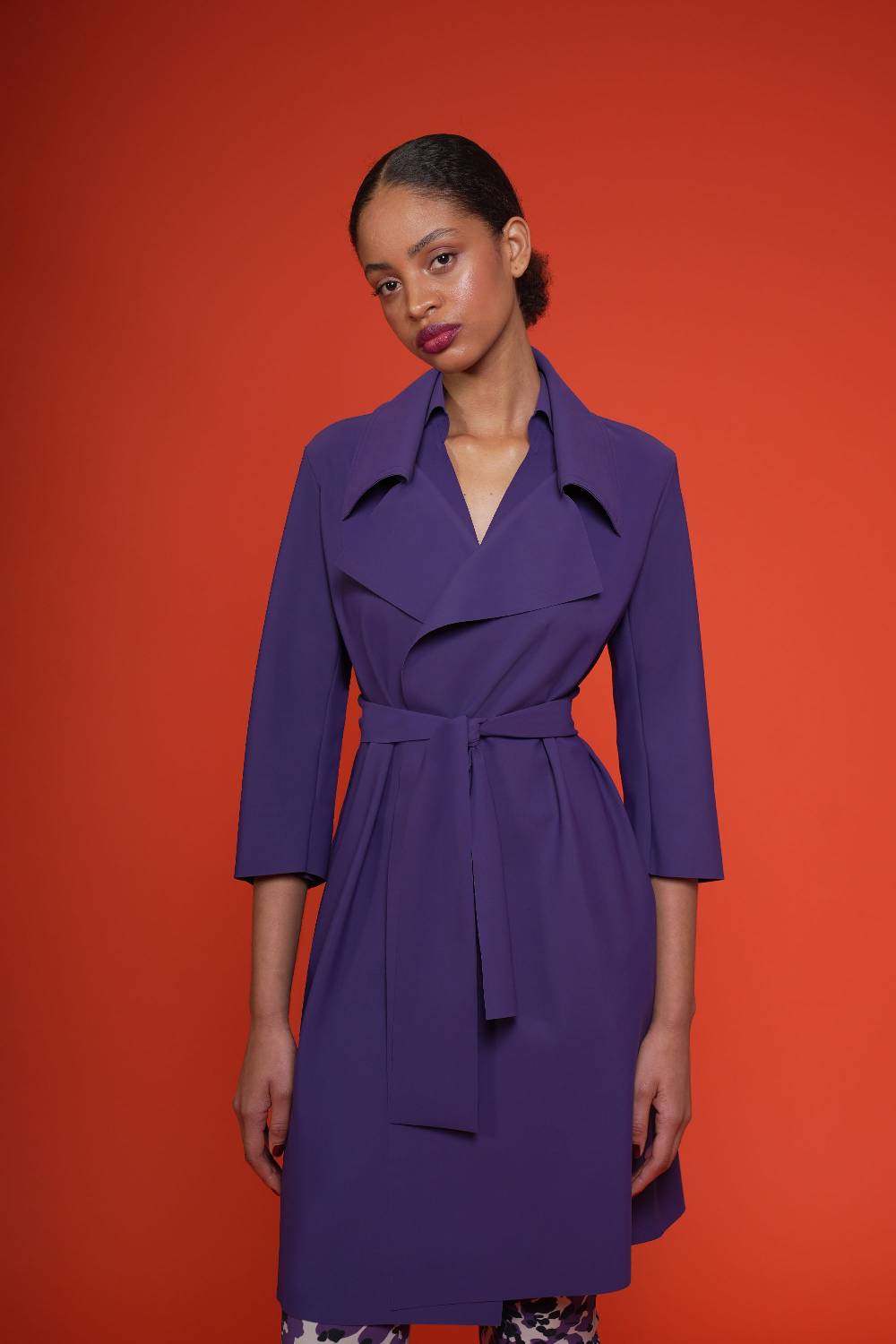 La Petite Robe Di Chiara Boni saveria duster coat Spedizione Gratuita