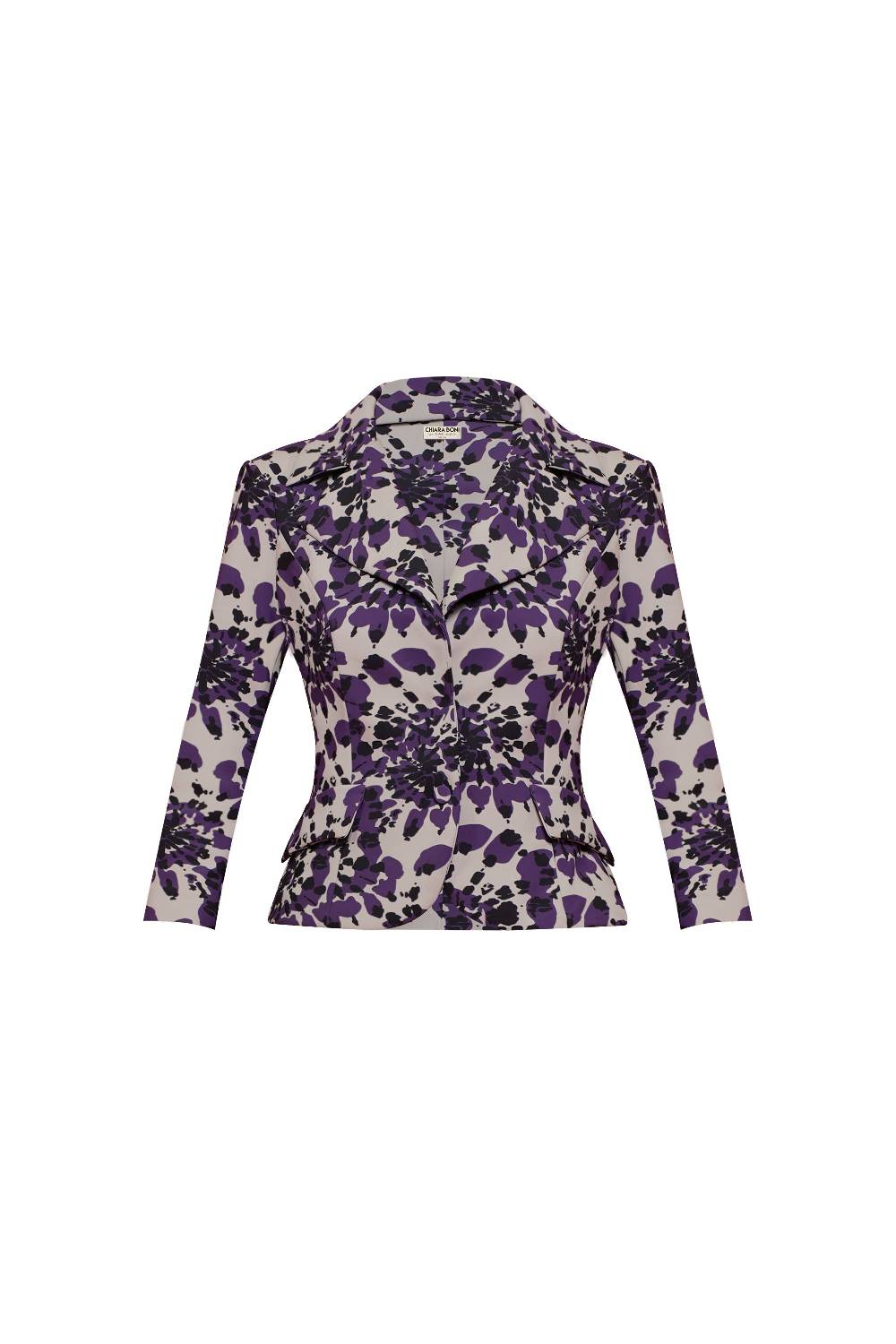 La Petite Robe Di Chiara Boni kimimela printed jacket Pezzi Unici