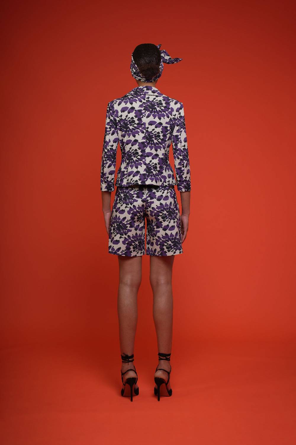La Petite Robe Di Chiara Boni kimimela printed jacket Pezzi Unici