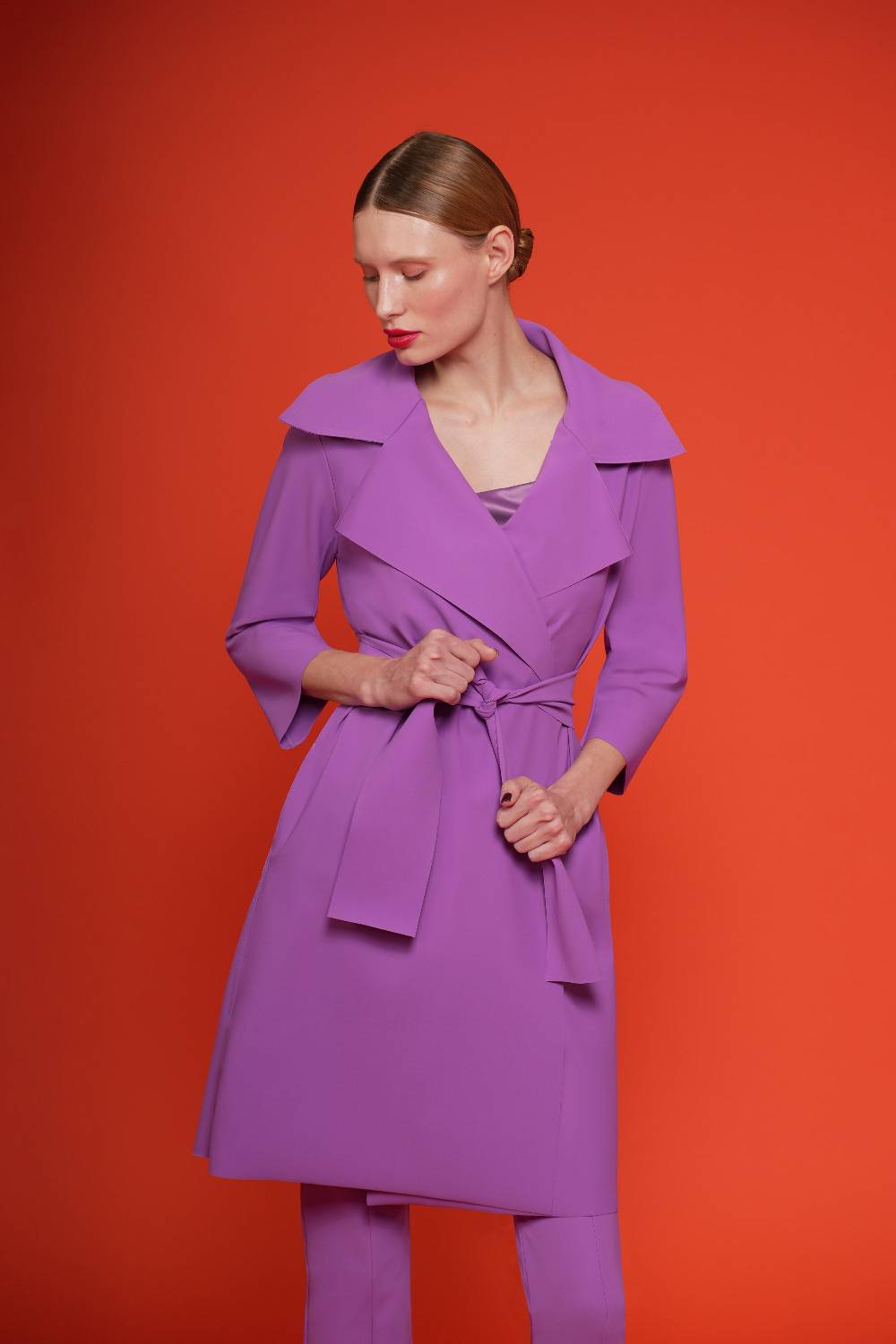 La Petite Robe Di Chiara Boni saveria duster coat Promozione Limitata