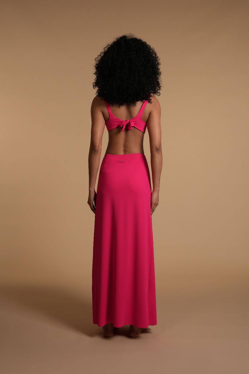 La Petite Robe Di Chiara Boni knot-ida rio skirt Economico