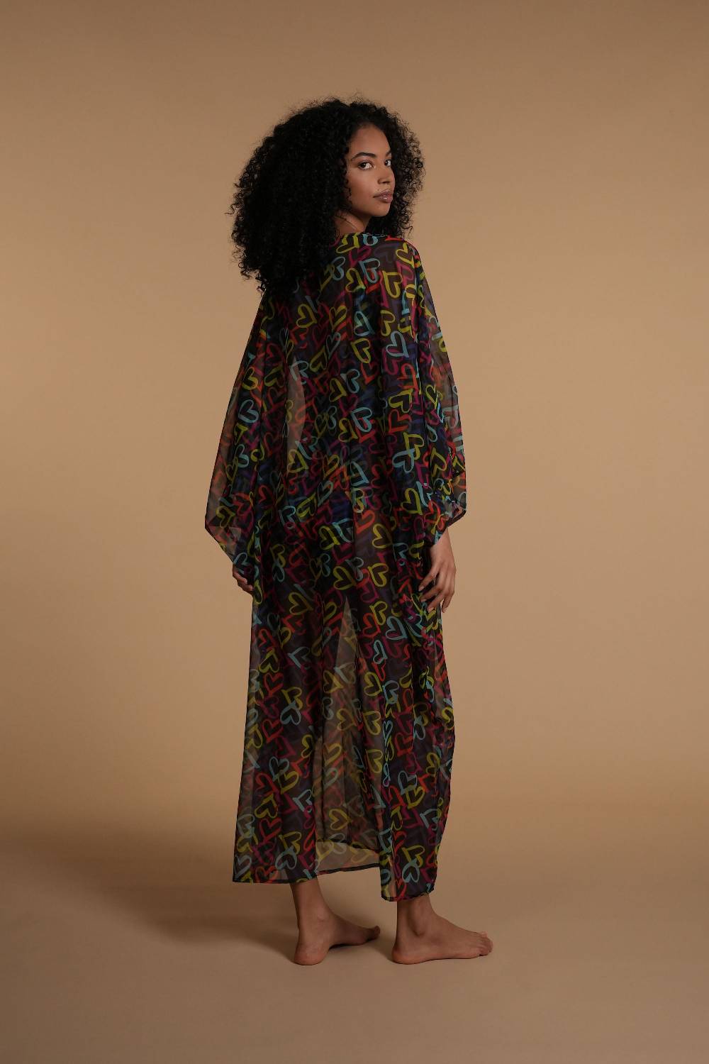 La Petite Robe Di Chiara Boni chiffon-mae printed cover-up 2025