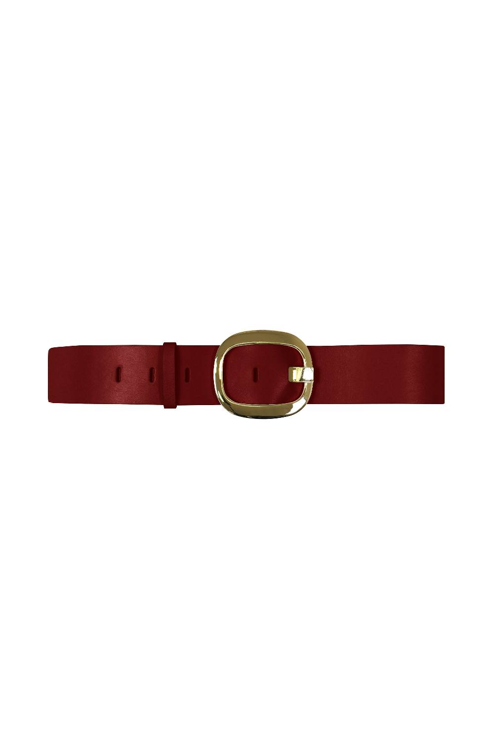 La Petite Robe Di Chiara Boni leather belt with metallic buckle Spedizione Gratuita