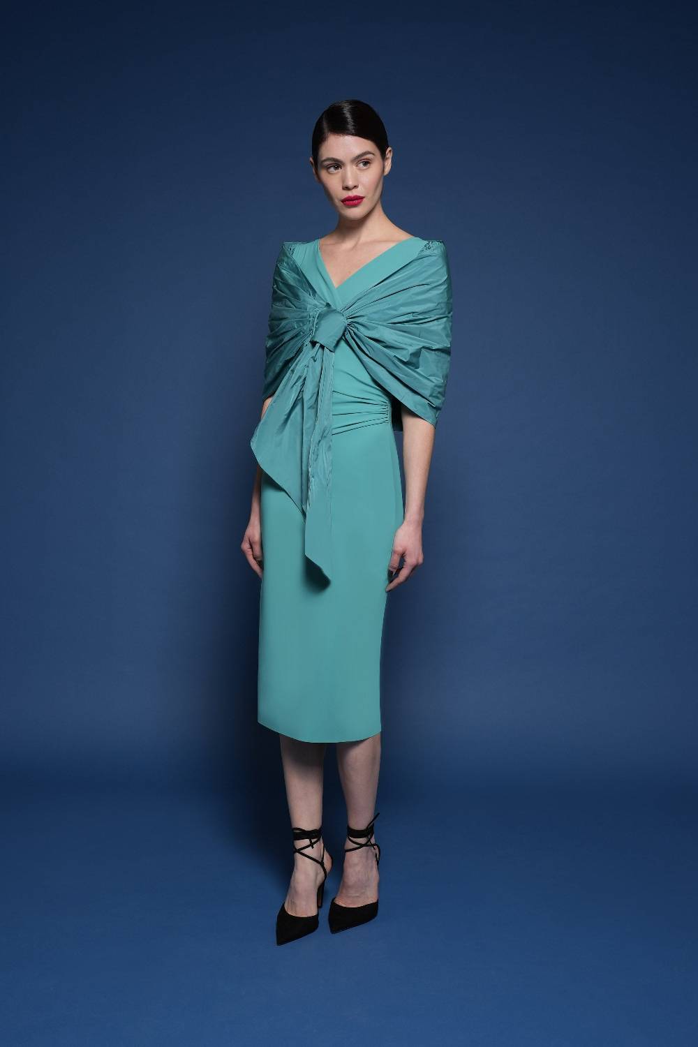 La Petite Robe Di Chiara Boni eva taffeta stole Qualità Garantita