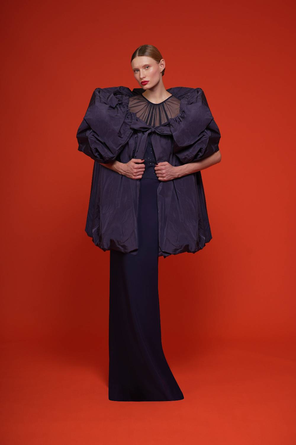 La Petite Robe Di Chiara Boni kap taffeta stole Acquista Ora