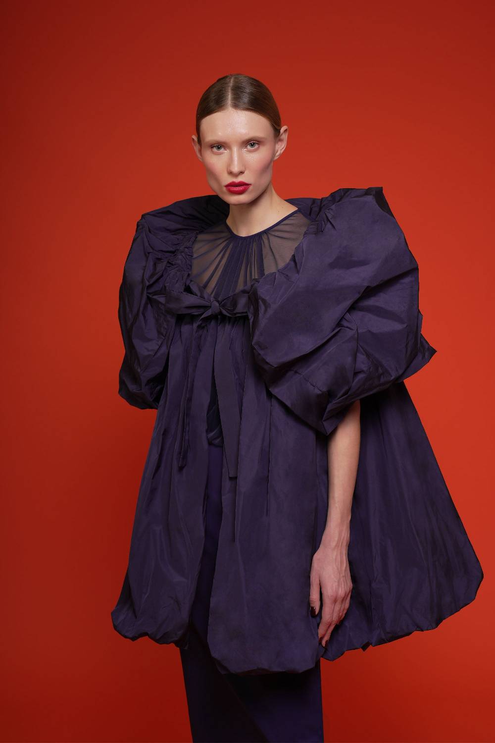 La Petite Robe Di Chiara Boni kap taffeta stole Acquista Ora