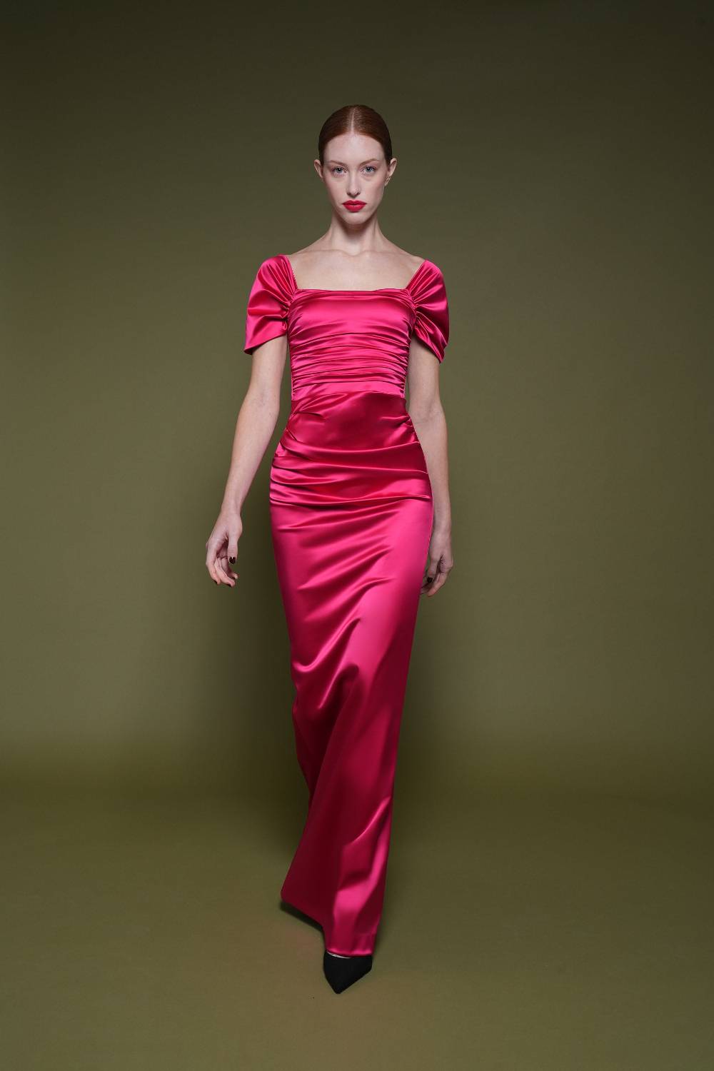 La Petite Robe Di Chiara Boni yudali satin gown Moda