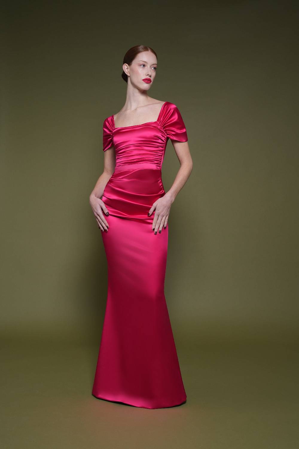 La Petite Robe Di Chiara Boni yudali satin gown Moda