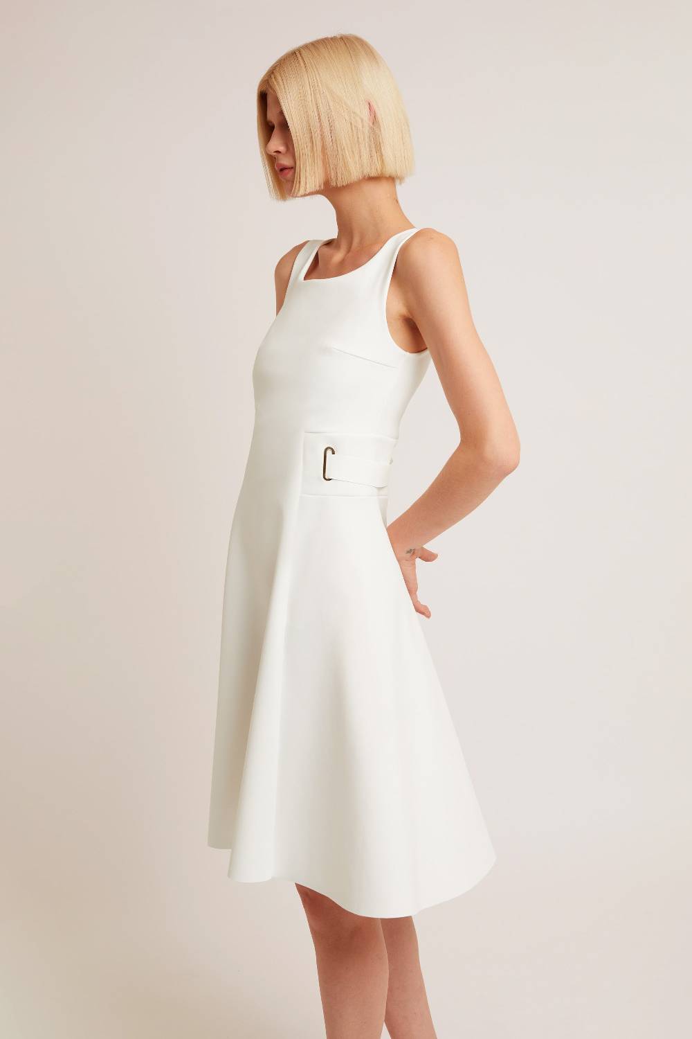 La Petite Robe Di Chiara Boni macadamia dress Promozione temporanea