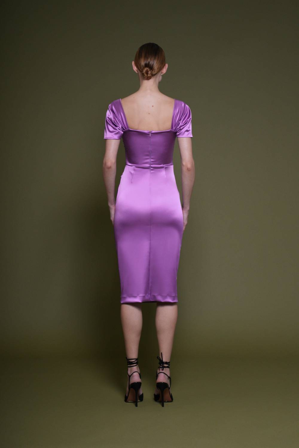 La Petite Robe Di Chiara Boni yudali satin dress Offerta speciale della fabbrica