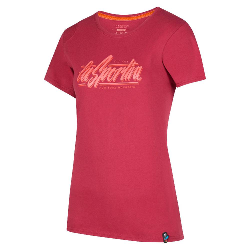 La Sportiva Retro T-Shirt WT-Shirts Arrampicata Presa