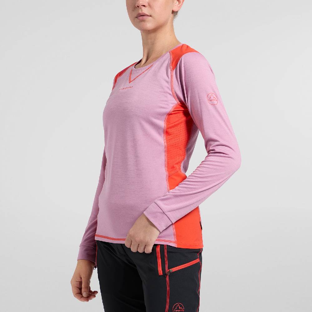 La Sportiva Beyond Long Sleeve WCamicia Escursionismo