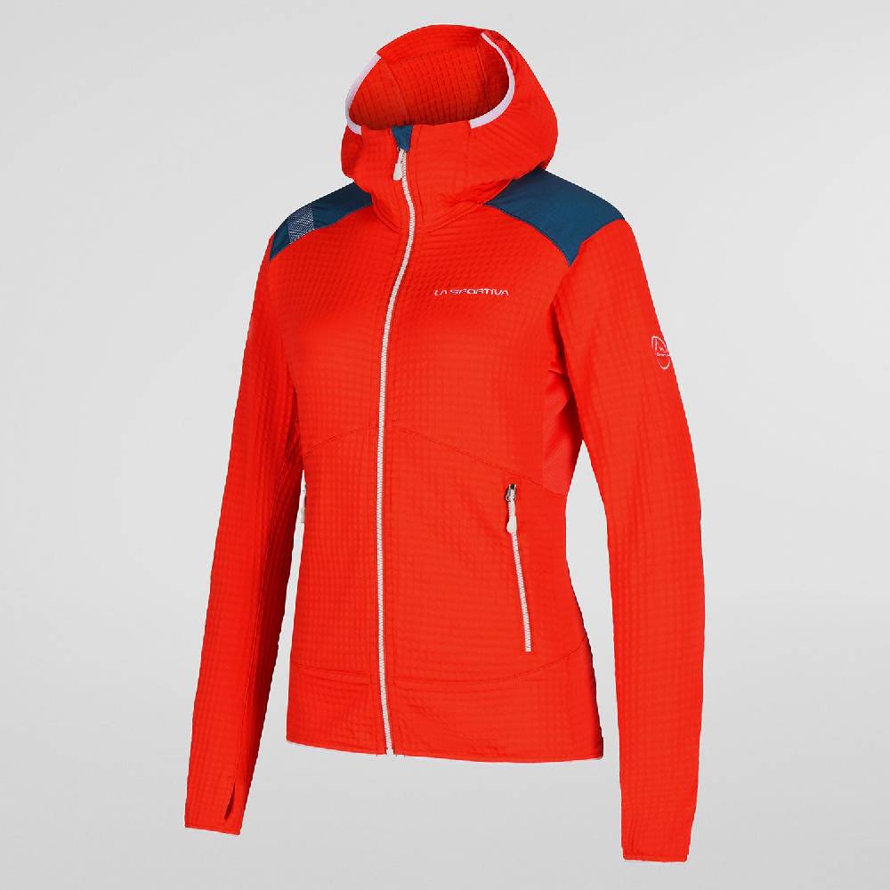 La Sportiva Lucendro Thermal Hoody W Mountaineering Mid Layer-Hoodies