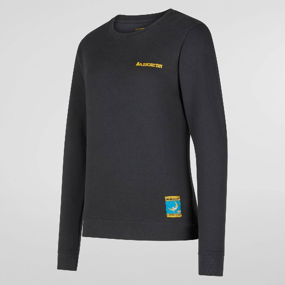 La Sportiva Climbing on the Moon Sweatshirt WFelpe Arrampicata Trasporto libero internazionale